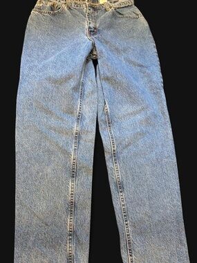Classic Light Wash Straight Leg Jeans - Light Blue